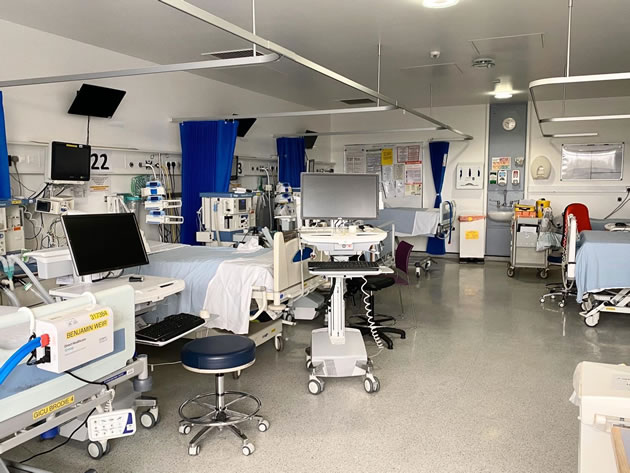 New Intensive Care Unit. Picture: St George's Trust