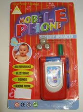 Dangers baby toy mobile phone