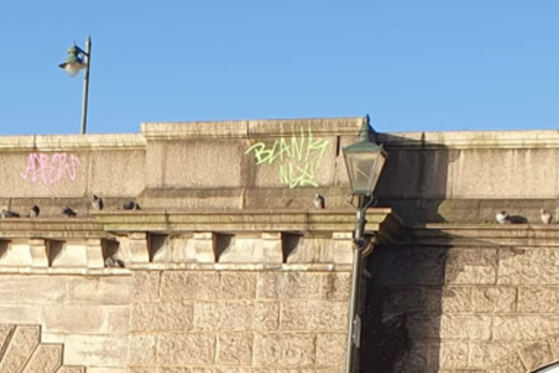 This is not believed to be an actual Banksy