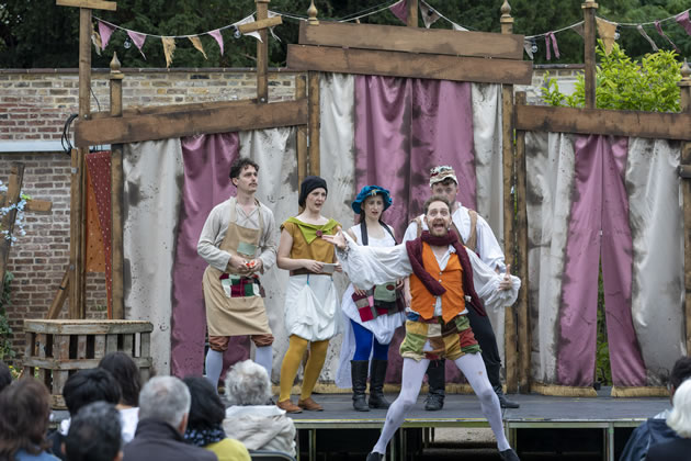 Shakespeare's A Midsummer Night's Dream in the Boston Manor House Walled Garden last year
