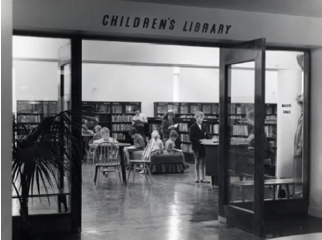 Roehampton Children’s Library in the early 1960s. Picture: Wandsworth Heritage Service