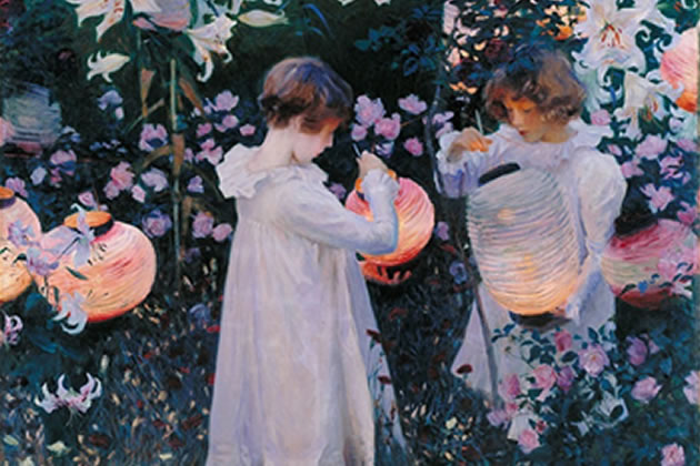 John Singer Sargent Carnation Lily Rose Painting