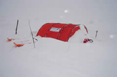 After six hours of blizzards