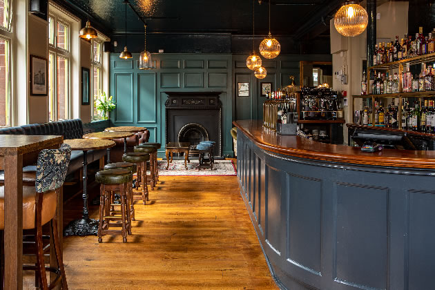 The new bar at The Gardeners