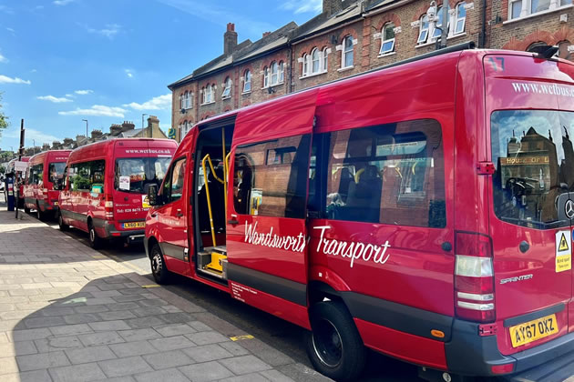 Wandsworth Community Transport handles taking many SEND pupils to school.